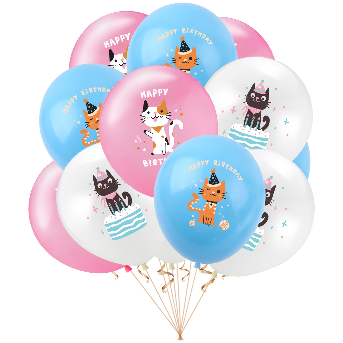 Pet Supplies Vending Machine - 12inch Cartoon Dog Cat Latex Balloon