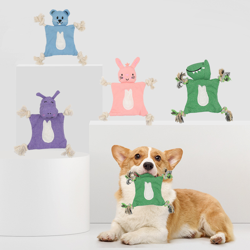 Pet Supplies Amazon - Dog Toys Macaron Animal Modeling Dog