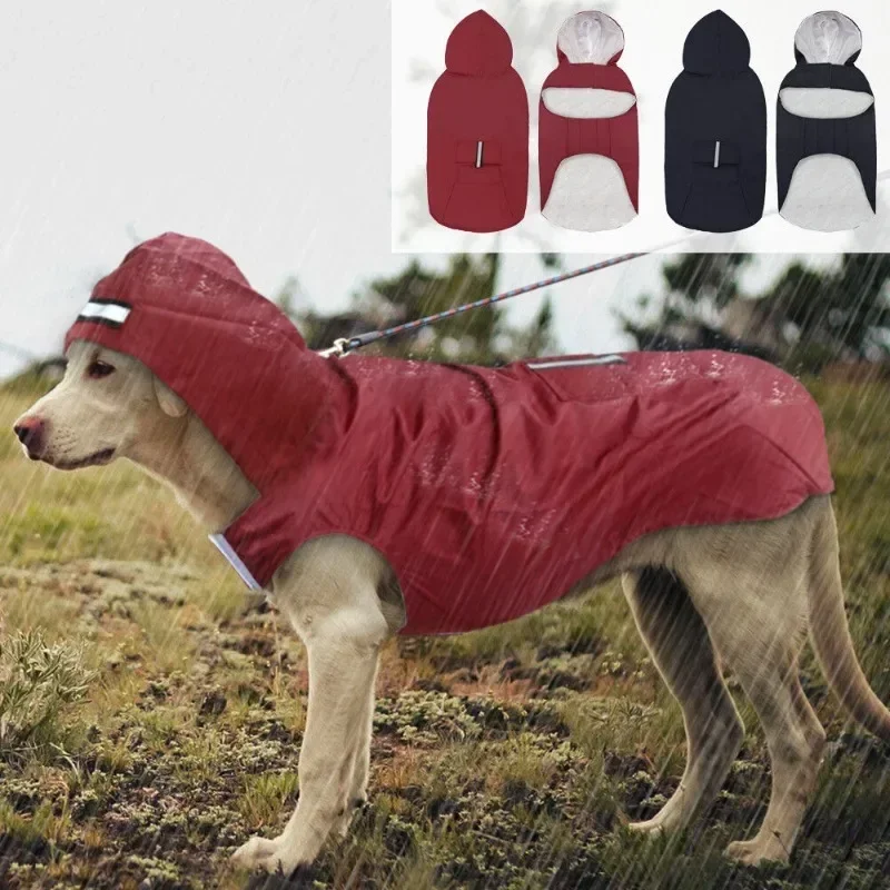 Medium Large Dogs Waterproof H - Dog Raincoat recension och pris