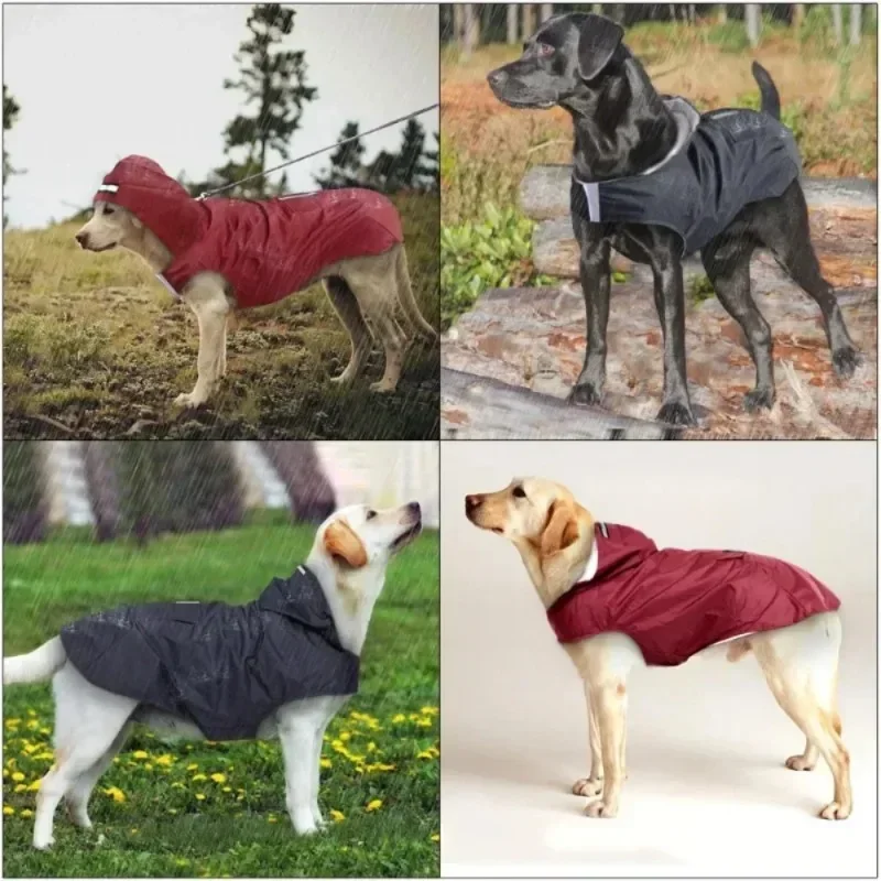 Medium Large Dogs Waterproof H - Dog Raincoat recension och pris