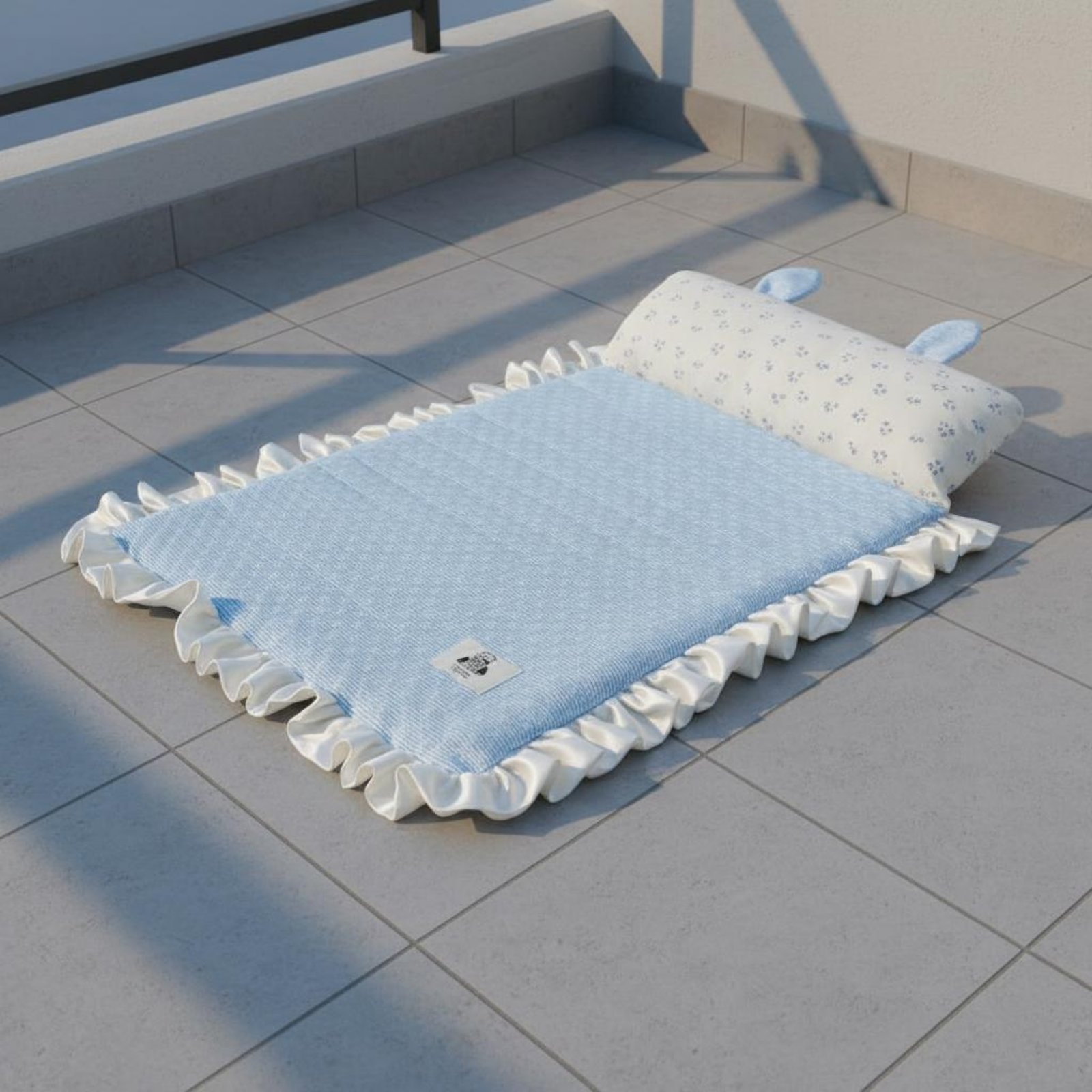 Dog Cooling Mat Cute Ear Pillo - Dog Cooling Mat recension och pris