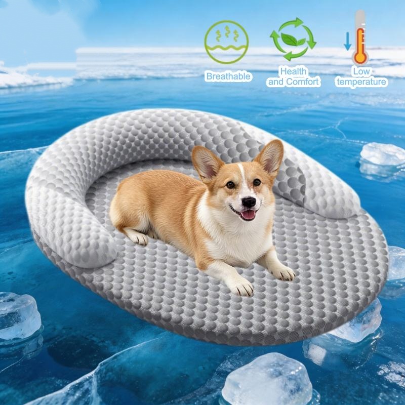 Summer Ice Silk Cooling Dog Be - Dog Cooling Mat recension och pris