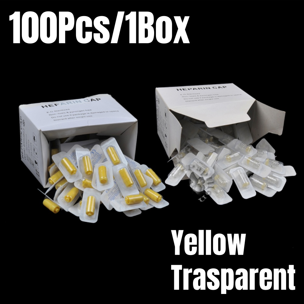 100Pcs/Box Heparin Cap IV Disp - Pet Supplies Vending Machine recension och pris