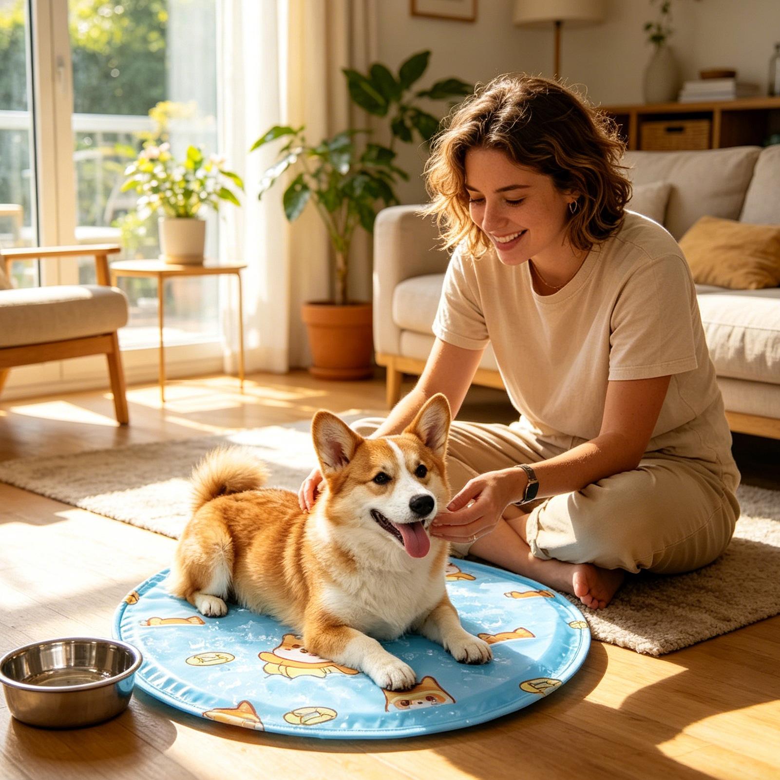 Dog Cooling Gel Mat Comfortabl - Dog Cooling Mat recension och pris
