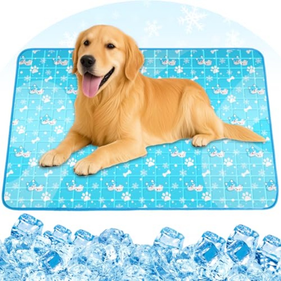 Dog Cooling Mat, Pet Cooling M - Dog Cooling Mat recension och pris
