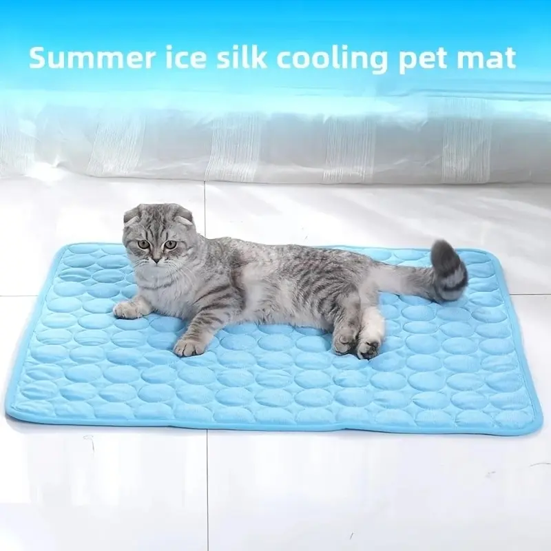 Pet Summer Ice Silk Cooling Pa - Dog Cooling Mat recension och pris