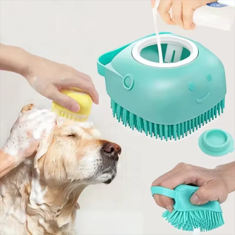 Silicone Bath Massage Brush Mu - Pet Supplies Vending Machine recension och pris
