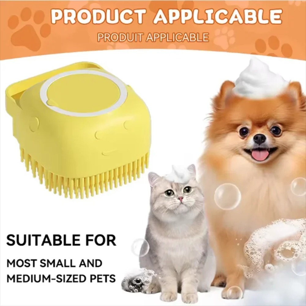 Silicone Bath Massage Brush Mu - Pet Supplies Vending Machine recension och pris