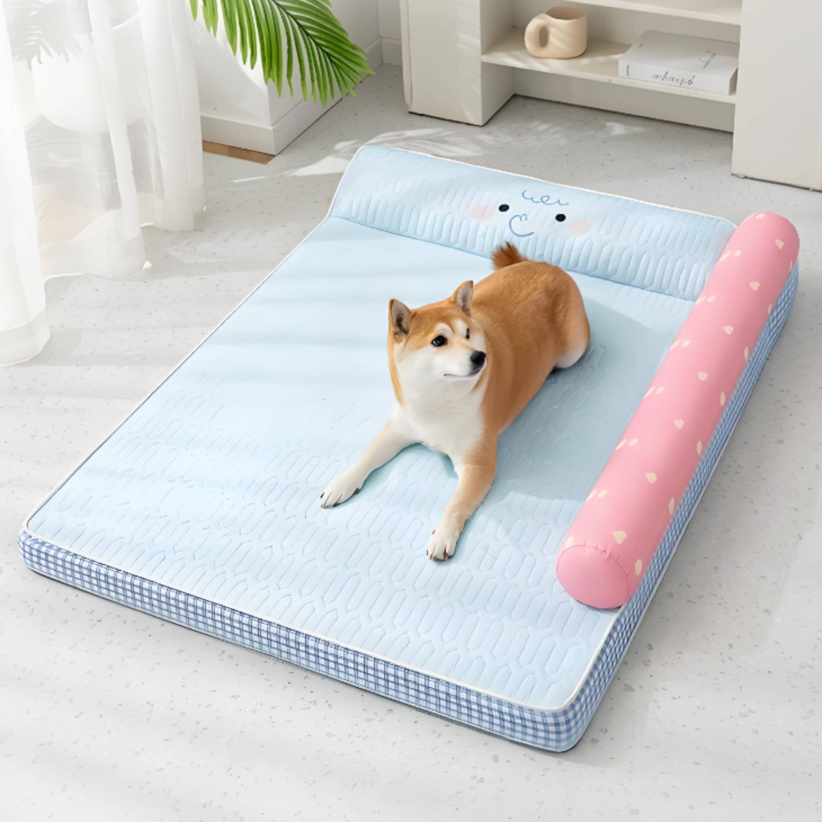 Ice Silk Pet Mat Easy to Clean - Dog Cooling Mat recension och pris