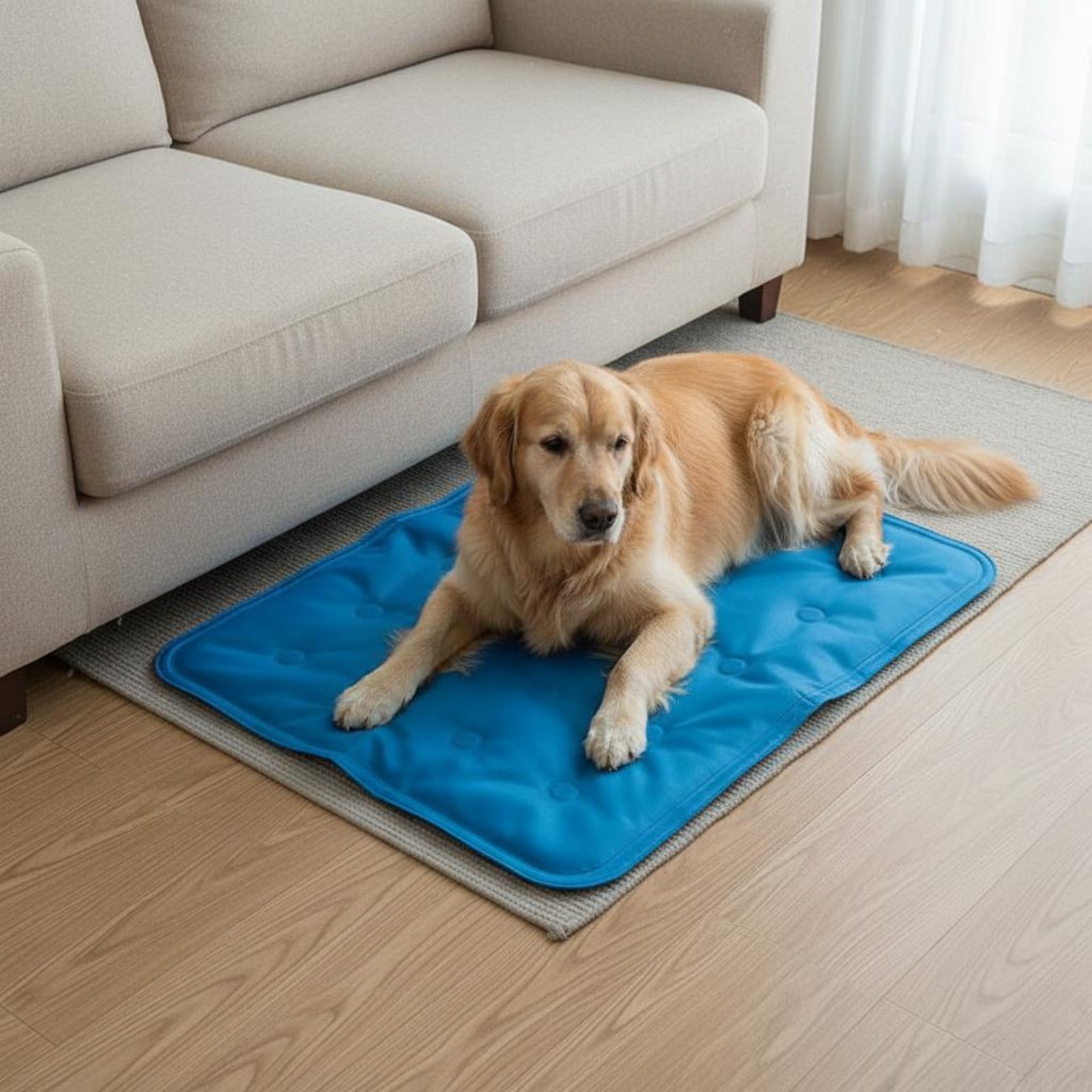 Pet Cooling Mat Gel Cooling Pa - Dog Cooling Mat recension och pris