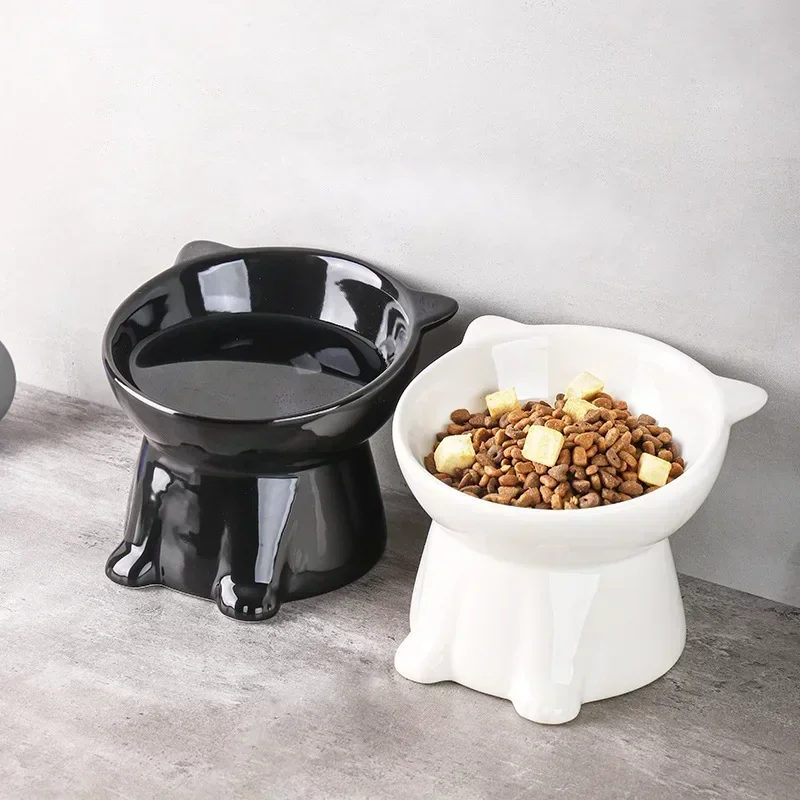 Black Cat Bowl Amazon Ceramic  - Pet Supplies Amazon recension och pris