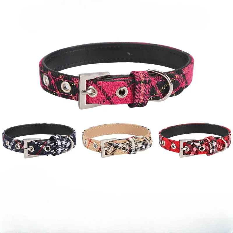 Pet Collar Scottish Plaid Dog  - Pet Supplies Vending Machine recension och pris