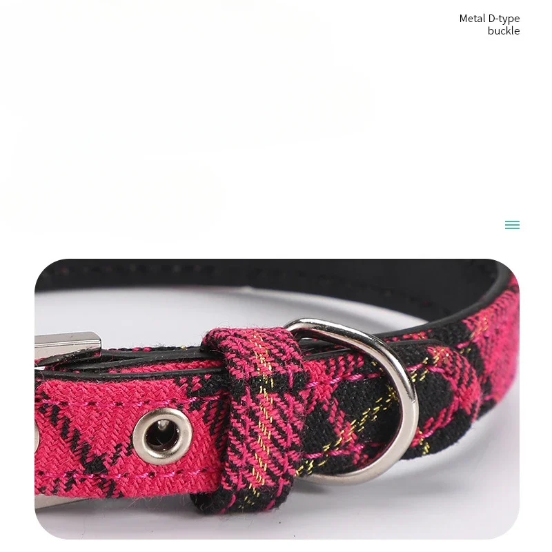 Pet Collar Scottish Plaid Dog  - Pet Supplies Vending Machine recension och pris