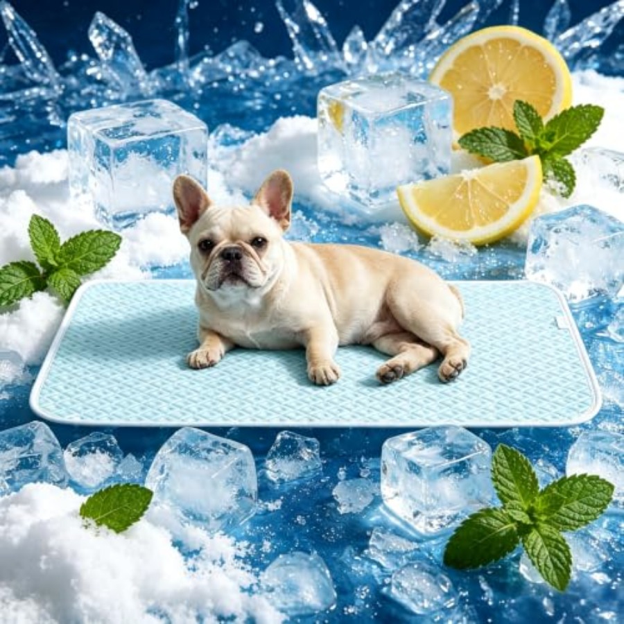 Dog Cooling Mat  Self Cooling  - Dog Cooling Mat recension och pris