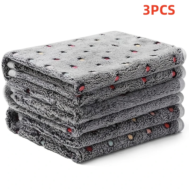 3PCS Soft Fluffy Pet Blanket C - Pet Supplies Vending Machine recension och pris