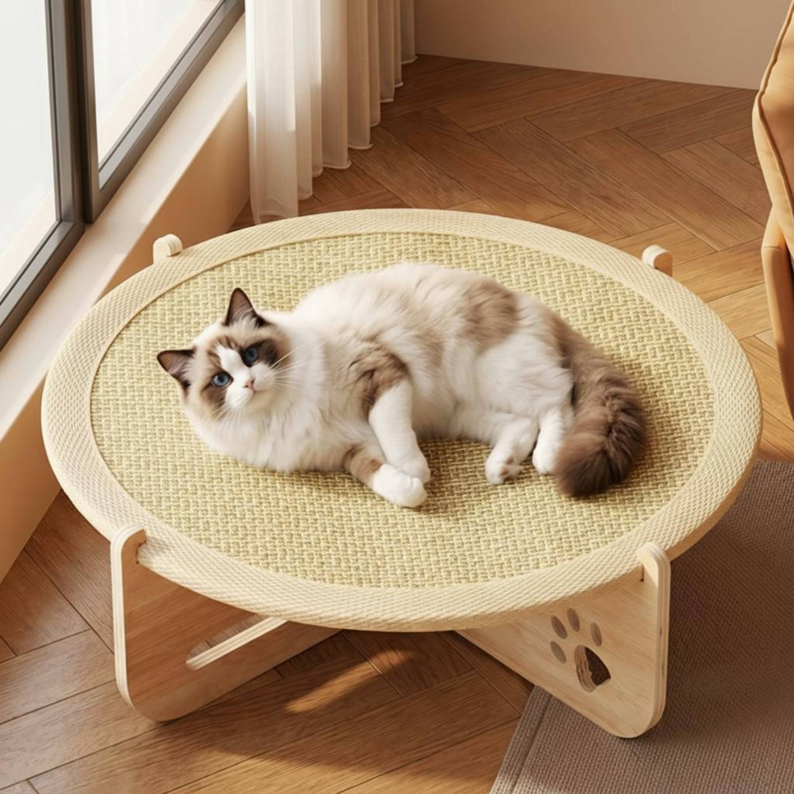 Feline Scratcher Bed Two-in-Si - Dog Cooling Mat recension och pris