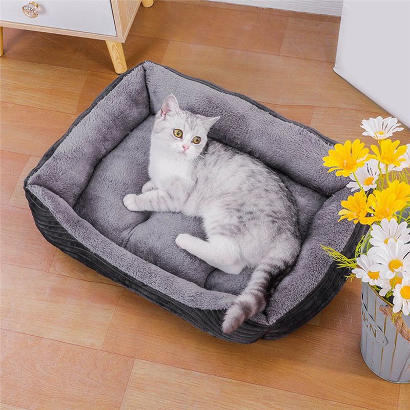 AEA9-Grey Dog Bed Pet Square P - Pet X Supplies & Tack Reviews recension och pris