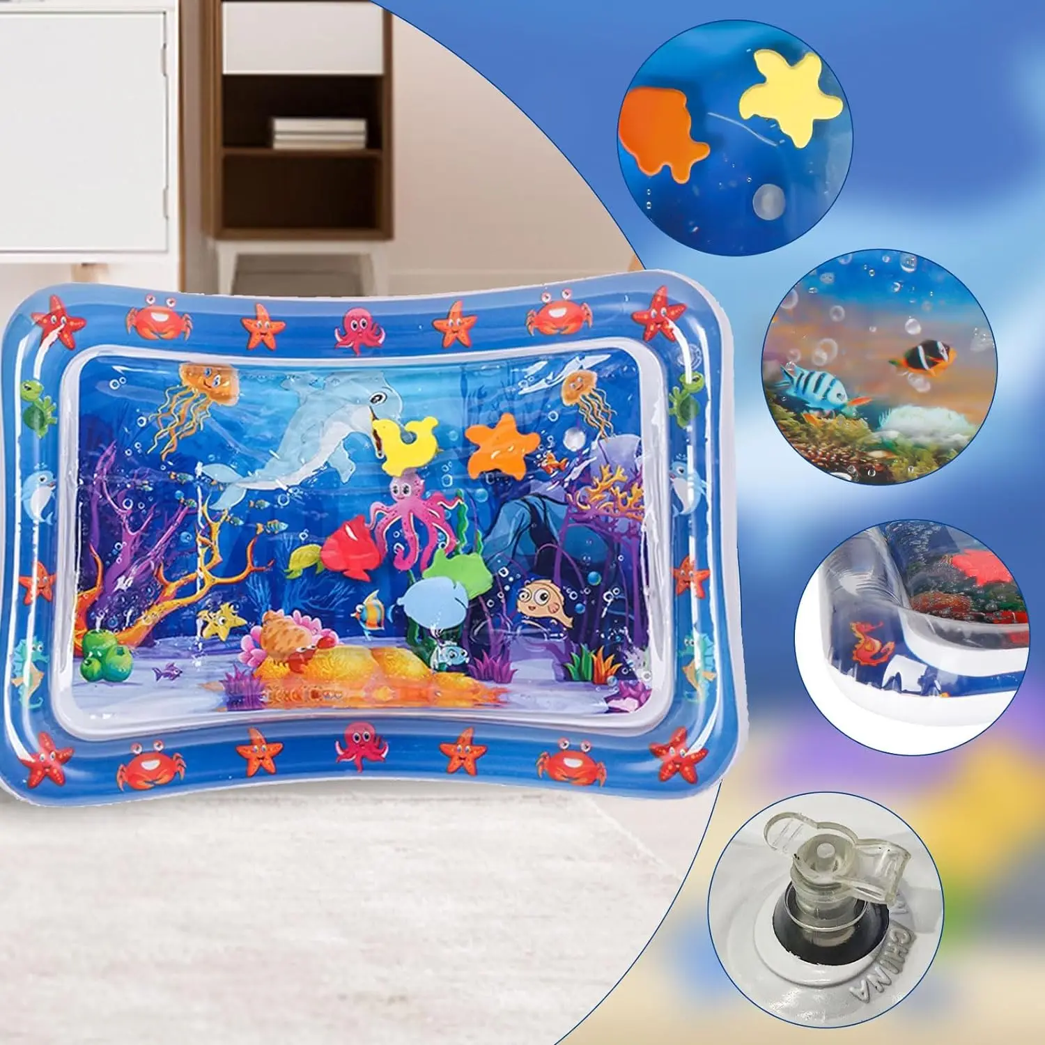 Upgraded Thickened PVC Water P - Dog Cooling Mat recension och pris
